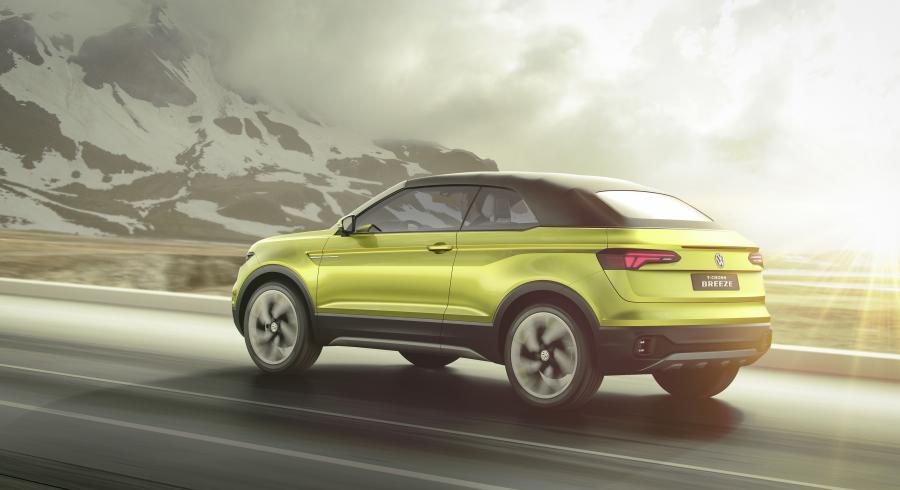  Volkswagen T-Cross Breeze Concept 2016 года  (фото 9 из 40)